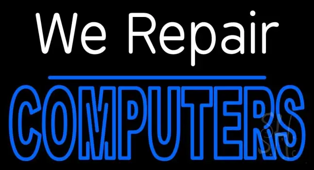 We Repair Computers 2 LED Neon Sign