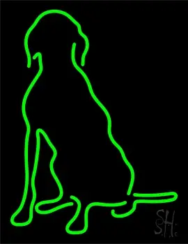 Dog Logo 1 LED Neon Sign