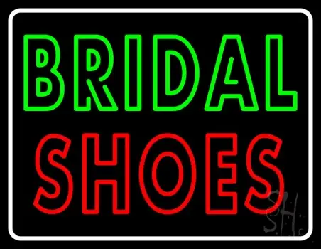 Double Stroke Bridal Shoes LED Neon Sign