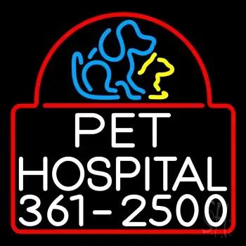 Pet Hospital LED Neon Sign