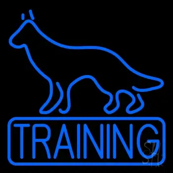 Dog Training LED Neon Sign