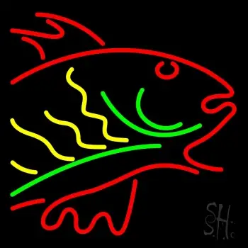 Fish Logo LED Neon Sign