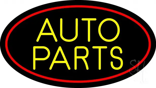 Auto Parts 1 LED Neon Sign