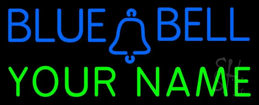 Custom Blue Bell LED Neon Sign