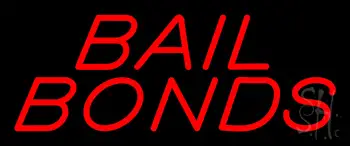 Red Bail Bonds LED Neon Sign