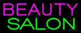 Pink Beauty Salon Green LED Neon Sign