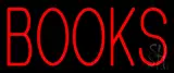Red Books LED Neon Sign