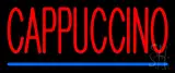Red Cappuccino LED Neon Sign
