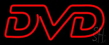 Red DVD LED Neon Sign