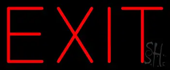 Red Exit LED Neon Sign