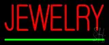 Jewelry Green Line LED Neon Sign