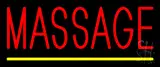 Red Massage LED Neon Sign