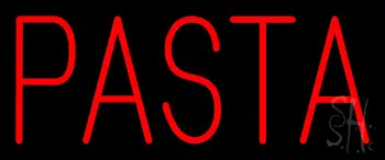 Simple Red Pasta LED Neon Sign