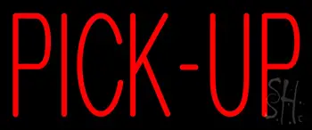 Red Pick-Up LED Neon Sign