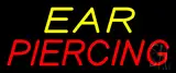 Yellow Red Ear Piercing LED Neon Sign
