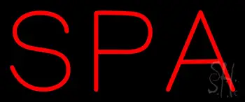 Red Spa LED Neon Sign
