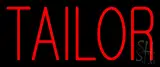 Red Block Tailor LED Neon Sign