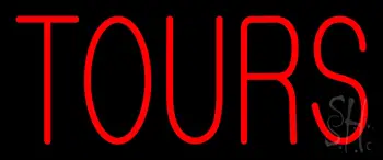 Red Tours LED Neon Sign