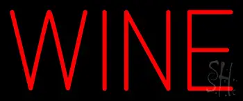 Red Colored Wine LED Neon Sign