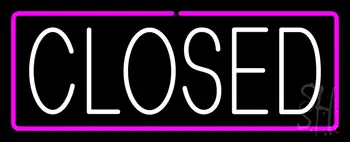 Closed Neon Sign