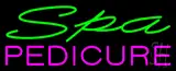 Green Spa Pink Pedicure Neon Sign