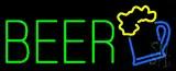 Green Beer Logo Neon Sign