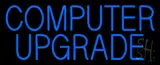 Blue Computer Upgrade Neon Sign