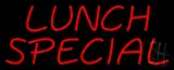 Red Lunch Special Neon Sign