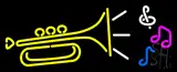 Trumpet logo Neon Sign