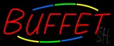 Multicolored Buffet Neon Sign