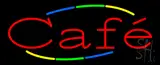 Multi Colored Deco Style Cafe Neon Sign