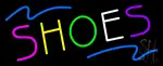Multicolored Shoes Neon Sign