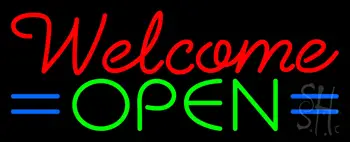 Welcome Open Neon Sign