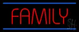 Family LED Neon Sign
