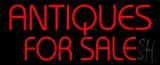 Red Antiques for Sale LED Neon Sign