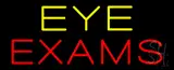 Yellow Eye Exam Neon Sign