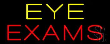 Yellow Eye Exam Neon Sign
