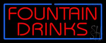 Fountain Drinks LED Neon Sign