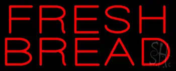 Red Fresh Bread Neon Sign