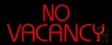 Red No Vacancy LED Neon Sign