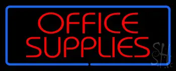 Office Supplies LED Neon Sign