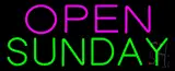 Open Sunday Neon Sign