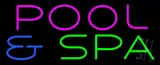 Pink Pool and Spa Neon Sign