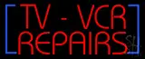TV - VCR Repair LED Neon Sign