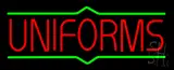 Red Uniforms Green Lines Neon Sign