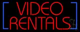 Video Rentals LED Neon Sign