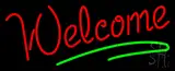 Red Welcome Bar Neon Sign