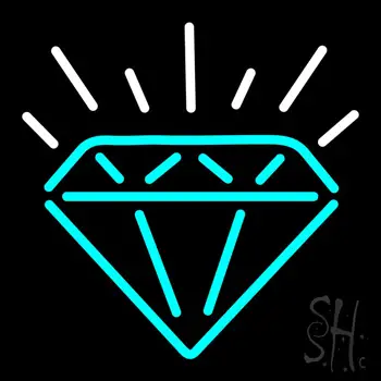 Diamond Logo LED Neon Sign