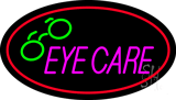 Oval Eye Care Animated LED Neon Sign