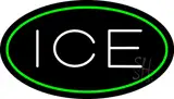 Oval Green Ice LED Neon Sign